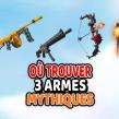 Où Trouver les Armes Mythiques sur Fortnite Chapitre 2 Remix