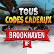 Tous les Codes Cadeaux BrookHaven sur Roblox