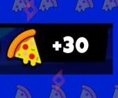 Image 30 Parts de Pizza Gratuites Livraison Spéciale sur Brawl Stars