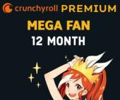 Image Abonnement Mega Fan 12 mois Crunchyroll Pas Cher