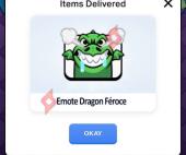 Image Code Cadeau Emote Dragon Féroce Gratuit Clash Royale