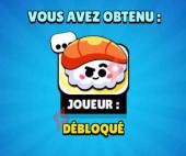Image Code Cadeau Emote Sushi Crevette Gratuite Brawl Stars