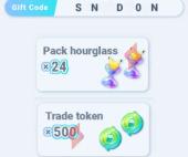 Image Code Cadeau 24 Sabliers Booster Gratuits Pokémon Pocket