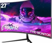 Image Écran Gaming Incurvé 1ms 100Hz Pas Cher sur Amazon