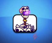 Image Emote Trésor Squelette Gratuite sur Clash Royale