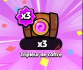 Image Obtiens 3 Tripleurs de Coffre Gratuits Squadiversaire sur Squad Busters