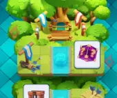 Image Pleins de Cadeaux Gratuits Mode Ligue 2V2 Clash Royale