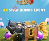 Image Profite 4x Bonus Étoile Hautes-Mers sur Clash of Clans