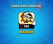 Image QR Code Cadeaux Tag Parchemin Brawl Stars