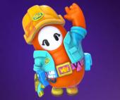 Image Skin Costume Digi Gratuit sur Fall Guys avec Epic Games Store