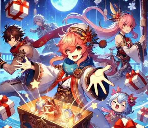 Image tous-les-codes-cadeaux-genshin-impact-obtenez-des-primogems-mora-et-recompenses-exclusives