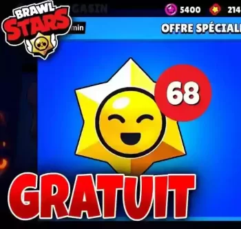 Image 60 Prix Starr Gratuit avec Bonus Doublé sur Brawl Stars
