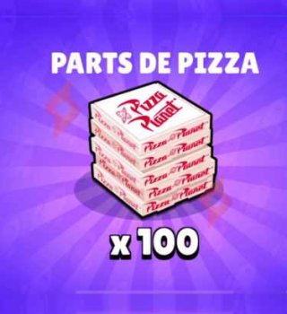 Image 100 Parts de Pizza Gratuites sur Brawl Stars
