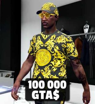 Image 100 000 GTA$ + T-Shirt SC Gratuit GTA Online