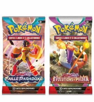 Image Lot de 2 Boosters Pokémon en Promo sur Amazon