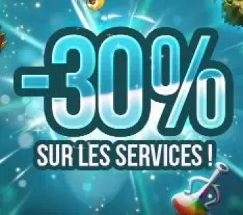 Image -30 % sur Tous les Services de Dofus