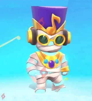 Image 4 Skins + Dj Mummy Gratuits Légendes Seulement Stumble Guys