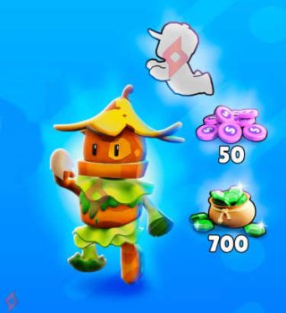 Image 700 Gemmes Gratuites + Skin Soil Mate Cadeaux Stumble Guys