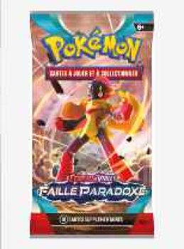 Image X4 Pokémon Booster Écarlate et Violet - Faille Paradoxe EV04