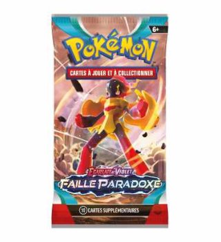 Image -5% sur 4 Boosters Écarlate et Violet Faillite Paradox EV04 sur Amazon