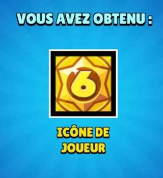 Image Cadeau Icône de Joueur Gratuit sur Brawl Stars