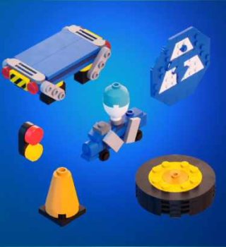 Image Décorations Bus de Combat Gratuites sur LEGO Fortnite