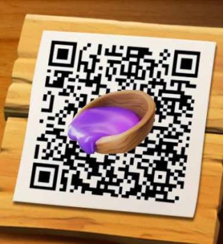 Image QR Code Friandise Magique Gratuite sur Clash of Clans
