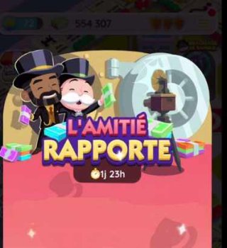 Image 7500 Lancés Des + Autocollants Gratuits sur Monopoly Go