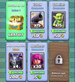 Image Cadeau Quotidien Gratuit sur Clash Royale