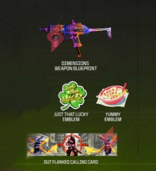 Image Cadeaux Gratuits CDL 2025 Major II Black Ops 6 et Warzone