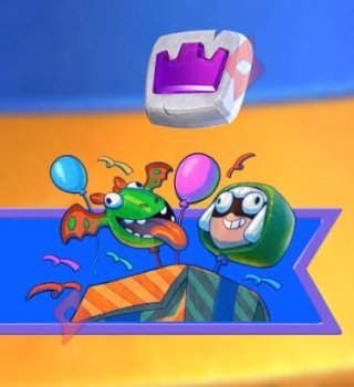 Image Cadeaux Gratuits Défi Chaos Évolutions sur Clash Royale