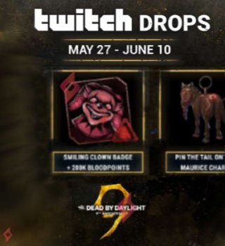 Image Cadeaux Gratuits Drop 9e Anniversaire Dead by Daylight