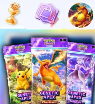 Image Cadeaux Gratuits Puissance Génétique Pokémon TCG Pocket