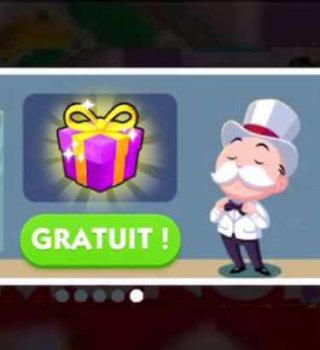 Image Cadeau Quotidien Gratuit sur Monopoly GO