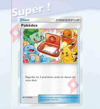 Image Carte Pokédex Gratuite sur Pokémon TCG Pocket