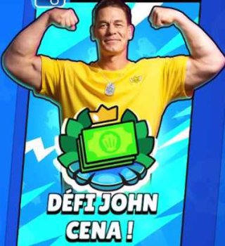 Image 1500 Krash Krabs Gratuit Défi John Cena sur Brawl Stars
