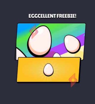 Image Emote Eggelent Freebie Gratuit sur Brawl Stars