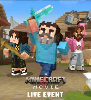 Image Événement En Direct du Film Minecraft Disponible