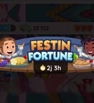 Image Cadeaux Festin Fortune sur Monopoly GO