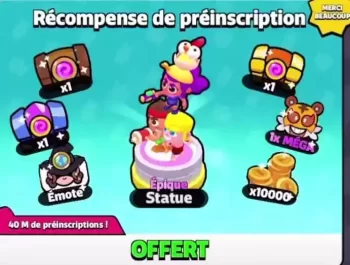Image Pack de préinscription Gratuit sur Squad Busters
