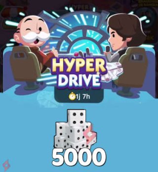 Image Lancer Dés Gratuits Hyper Drive Monopoly Go
