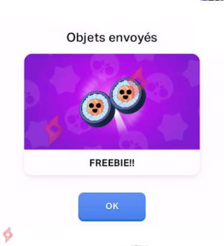 Image Lien 2 Sushis Gratuits Sans Rien Faire sur Brawl Stars
