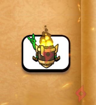 Image Lien Emote Gobelin Fusée Gratuite sur Clash of Clans