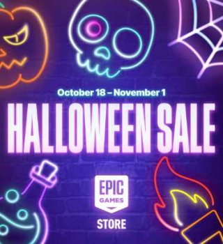 Image Grandes Soldes d'Halloween jusqu'à 90% sur l'Epic Games Store