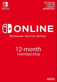 Image Abonnement Nintendo Switch Online 12 mois a 15.39€ sur CDKeys