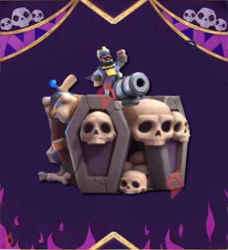 Image Nouveau Skin de Tour Squelette Gratuit sur Clash Royale