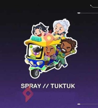 Image Nouveau Spray TukTuk Gratuit sur Valorant