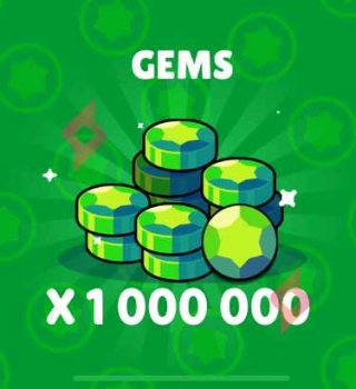 Image Obtenez 1 000 000 gemmes gratuites sur Brawl Stars