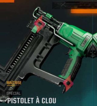 Image Pistolet à clou et Cadeaux Gratuits Tribute Black Ops 6-Warzone