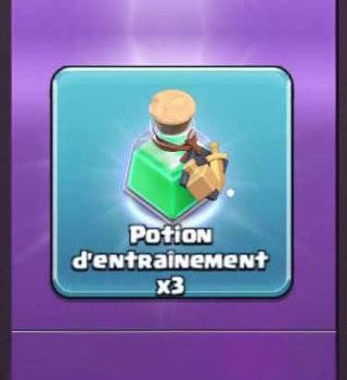 Image 3 Potions Entraînement Gratuit sur Clash of Clans